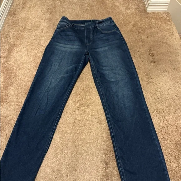 HALARA Women's Boot Cut Jeans - Dark Blue - Picture 1 of 6